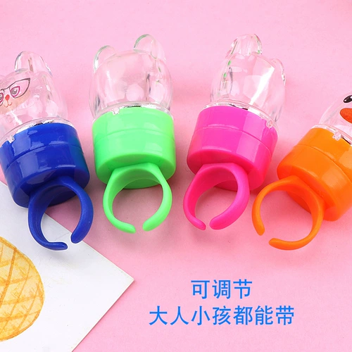 Мигающее мультяшное кольцо, игрушка, новая коллекция, подарок на день рождения