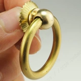 Маленькая медная ручка с медным дверным кольцом на дверном кольце китайского стиля, антикварная ручка Mingqing, ручка, ручка, ручка