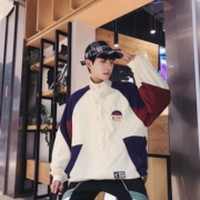 19ss thương hiệu áo khoác hip hop nam in port gió phiên bản Hàn Quốc của xu hướng đồng phục bóng chày cặp đôi sinh viên áo khoác tấn công lỏng lẻo