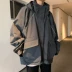 2019 dụng cụ mới quần áo cotton nam thương hiệu thủy triều in phản quang áo khoác cotton mùa đông xu hướng bè bè cotton dày - Bông Bông