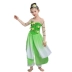 Trang phục múa cổ điển cho trẻ em Cô gái hoa nhí thanh lịch biểu diễn thiếu nhi Yangge - Trang phục Trang phục
