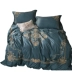 Châu âu phòng mô hình thêu kim bộ đồ giường hoa bộ đồ giường cotton Mỹ bốn bộ của 80 satin cotton quilt cover