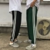 Mùa thu Hàn Quốc INS phong cách Harajuku cổ điển hoang dã retro ba-bar quần tây giản dị vài thể thao quần harem sinh viên quần tây nữ lưng cao Quần Harem