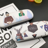 Брендовые очки, портативная металлическая мультяшная милая детская система хранения