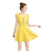 Phụ nữ mùa hè 2021 tính khí mới váy voan mỏng trẻ em mùa hè váy chữ A nhỏ phổ biến - A-Line Váy