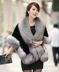 Chống theo mùa điều trị lông khăn choàng nữ 2017 mới mùa đông giả con cáo lông mink fur coat Hàn Quốc phiên bản của chiếc áo choàng áo phao parka nữ Faux Fur