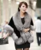 Chống theo mùa điều trị lông khăn choàng nữ 2017 mới mùa đông giả con cáo lông mink fur coat Hàn Quốc phiên bản của chiếc áo choàng
