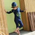 Hàn quốc phiên bản của cá mập kem chống nắng trẻ em áo tắm Xiêm cậu bé cậu bé lớn bé dài tay áo mùa xuân nóng ấm lặn snorkeling phù hợp với Bộ đồ bơi của Kid