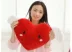 Phim hoạt hình Thiên thần tình yêu Wings Tình yêu Toy Toy Doll Hình trái tim Đệm Gối Gối Ngày Valentine Quà tặng - Đồ chơi mềm