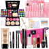 Makeup Makeup Set Bộ Hoàn Chỉnh Người Mới Bắt Đầu Beauty Trang Điểm Công Cụ Giáng Sinh cho Trẻ Em Hiệu Suất Giai Đoạn Trang Điểm Nhẹ Chính Hãng phấn mắt nội địa trung Bộ trang điểm