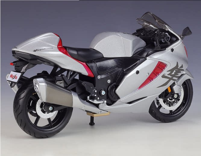 Michi Tu 1:12 Suzuki 2022 Hayabusa тяжелый EMU моделирование сплавной мотоциклетной продукции модель