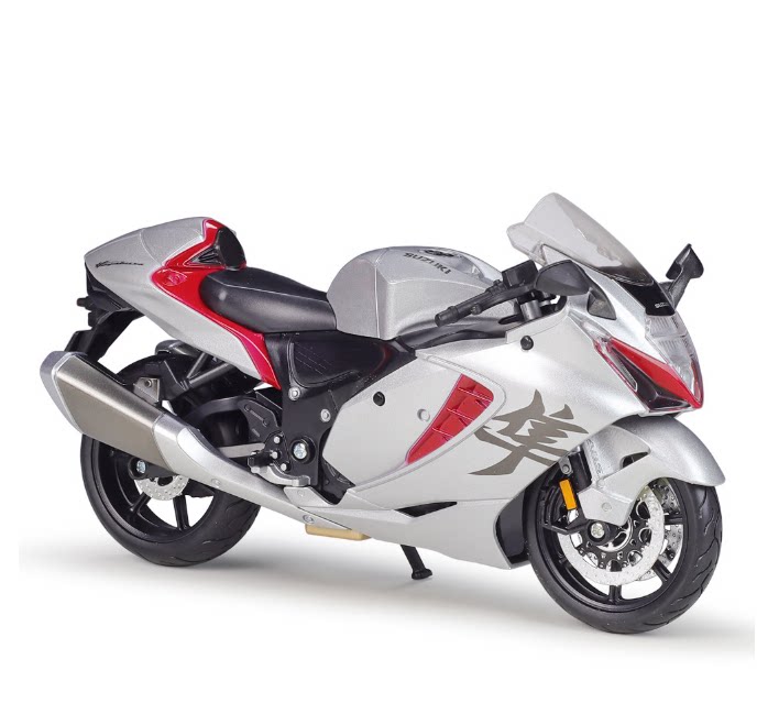 Michi Tu 1:12 Suzuki 2022 Hayabusa тяжелый EMU моделирование сплавной мотоциклетной продукции модель