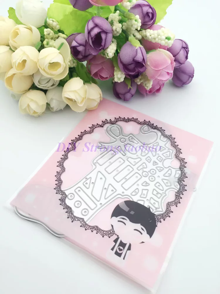 Template, mold, cutting die, postcard, photoalbum, DIY