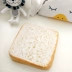 Mô phỏng in ấn hai mặt miếng bọt biển có thể tháo rời và có thể giặt lát bánh mì nướng bánh mì đệm đệm sofa đệm đệm mèo pad