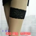 Hui Xintang mùa hè màu đen da ren đùi đặt đầu gối ren ren vớ bìa sẹo tattoo