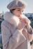 Chanel coco mùa thu và mùa đông chic áo len nữ phần dài dày Hàn Quốc eo áo len nữ sinh viên triều áo khoác dạ nữ dáng suông ngắn Accentuated eo áo