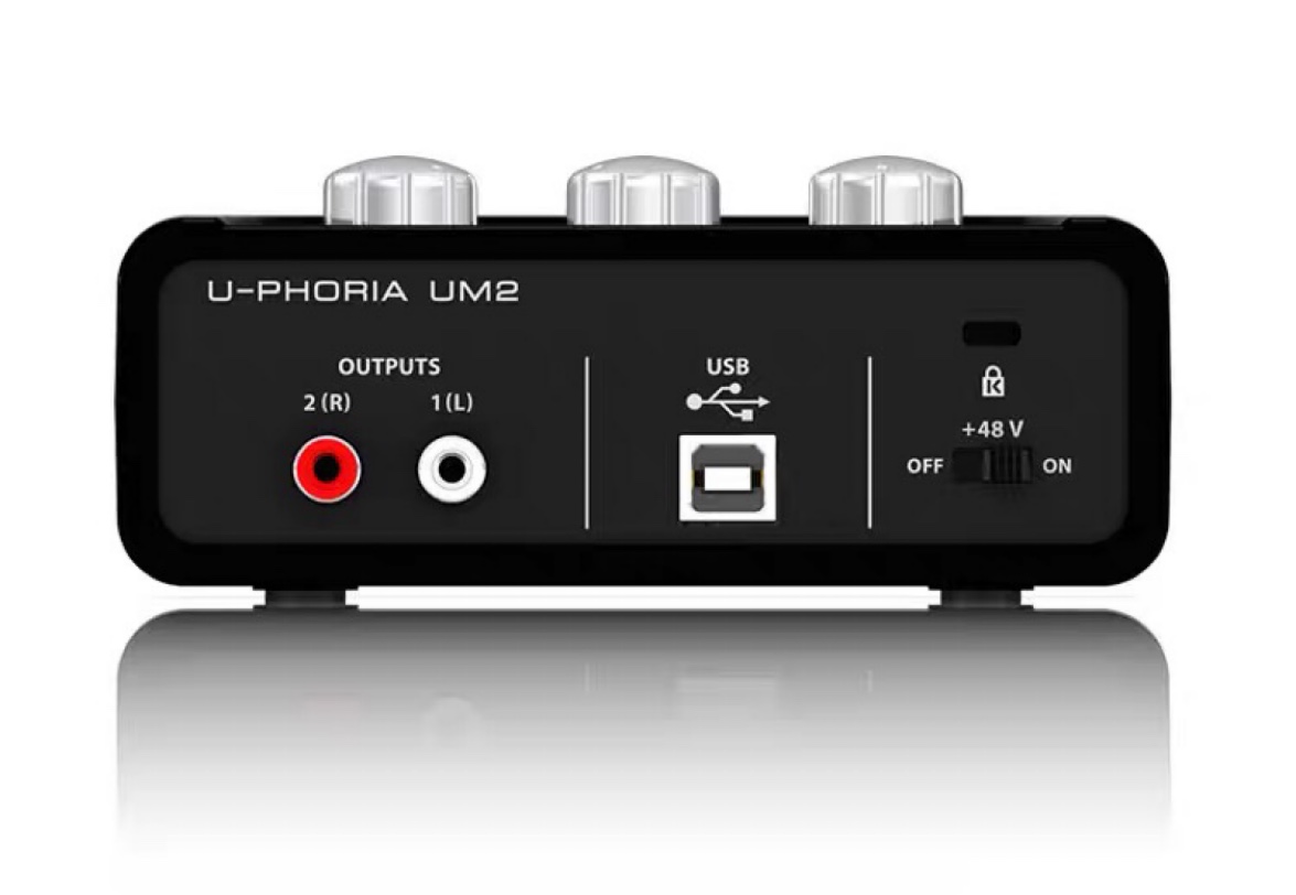 Внешняя звуковая карта behringer u phoria um2