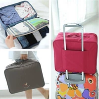 Du lịch lưu trữ hành lý lưu trữ túi công suất lớn túi xách nữ có thể được thiết lập trong các trường hợp xe đẩy quần áo gói hoàn thiện không thấm nước mua vali kéo