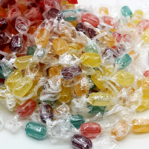 Российский импортный шелковый фрукты твердый сахар басан думал, что сладкое и кислое джема зажимает мини -свадебные конфеты 1000 граммов бесплатной доставки
