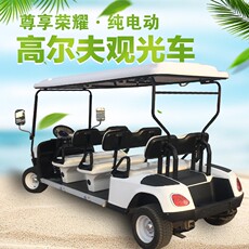 Гольф-кары 新款高尔夫球车景区旅游电动观光车四轮巡逻车校园酒店接待看房车