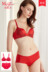 Manifin bra set, màu đỏ, set bra đỏ, đồ lót, quần nữ đồ lót đẹp Bộ đồ lót