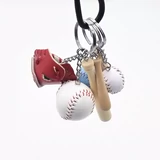 Маленький бейсбольный брелок, бейсбольная подвеска, аксессуар, подарок на день рождения