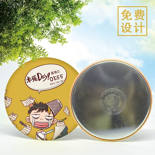 Креативный магнит на холодильник, индивидуальный мультяшный значок, цифровой сильный магнит, делается под заказ