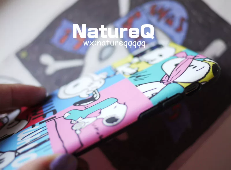 Nuby, snoopy, phone case, 6/7/8/, fall protection