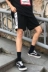 Hàn Quốc ins với cùng một đoạn thể thao quần short mùa hè quần âu nam giới và phụ nữ phong cách Harajuku sinh viên bf năm điểm quần rộng quần chân thủy triều