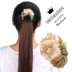 Hoa dại pha lê đầu dây tóc vòng bóng đồ trang sức đầu korea tie tóc tóc đơn giản tóc phụ kiện người lớn đầu hoa kẹp tóc sau Phụ kiện tóc
