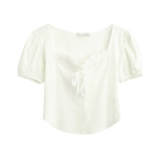 Поднимите новый стиль BM BM Wind Wind Pure Desire Ballet Girl Ship Деревянный ушной уш