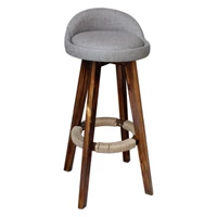 Европейская светло-серая имитация льня 55-75 см