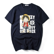 One Piece Lu Fei xu hướng áo thun nam tay ngắn chất béo cộng với phân bón tăng thêm mã lớn 7XL nửa tay cotton mùa hè