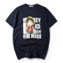 One Piece Lu Fei xu hướng áo thun nam tay ngắn chất béo cộng với phân bón tăng thêm mã lớn 7XL nửa tay cotton mùa hè áo thun nam polo