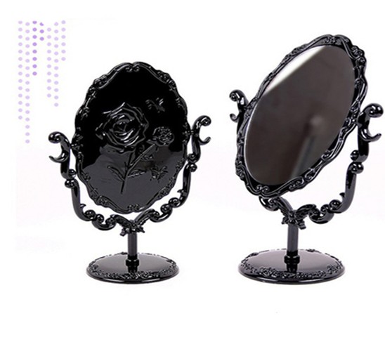 Luxury vintage Anna Sui mirror / roses mirror / vanity mirror / desk mirror minimalist retro queen