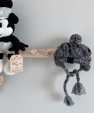 Шерстяная брендовая демисезонная удерживающая тепло шапка