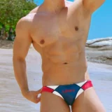 Сексуальные модные пляжные штаны для плавания, из полиэстера