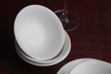 Керамическая чистая белая рисовая миска с мгновенной лапшой суп Суп миска миска корейская миска с прямой миской миска для кормления гостиница отель большая миска