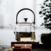 Sân nhỏ nến ấm trà cơ sở trà tre đặt bếp trà với người giữ nến Phong cách Nhật Bản bàn trà sưởi ấm nồi trà - Trà sứ