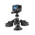 Dji osmo hành động bỏ túi gopro máy ảnh thể thao xe hút cốc khung ba khung hút cốc - Phụ kiện máy ảnh kỹ thuật số túi da máy ảnh Phụ kiện máy ảnh kỹ thuật số