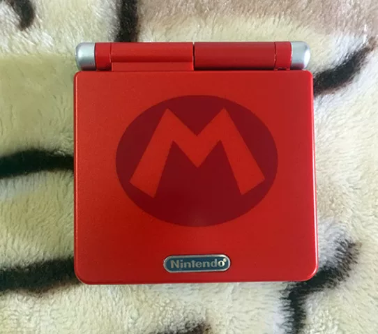 Оригинальная модифицированная портативная игровая консоль GAMEBOY SP GBASP, IPS-экран, совместима с картами игр GBC