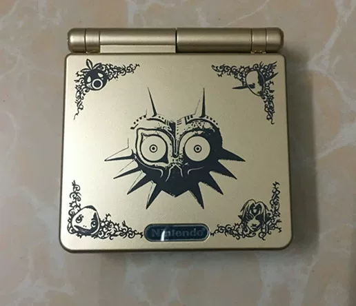 Оригинальная модифицированная портативная игровая консоль GAMEBOY SP GBASP, IPS-экран, совместима с картами игр GBC