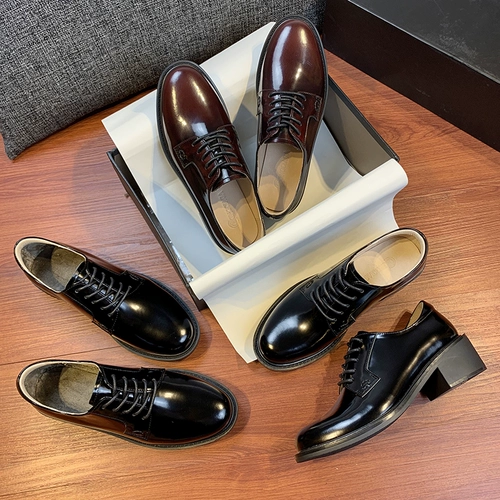 Обувь для кожаной обуви в английском стиле, рабочие оксфорды, туфли, коллекция 2021, из натуральной кожи, в британском стиле