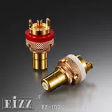 Eizz Boutique RCA Сиденье сиденье Tefong EZ-107 Фосфатное бронзовое золото.