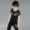Quần áo bé trai hè 2018 phiên bản mới của Hàn Quốc cho bé trai cổ tròn tay ngắn hai mảnh phù hợp với thể thao và giải trí