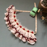 Шарф, галстук-бабочка с бантиком, кружевной регулируемый нагрудник, слюнявчик, сделано на заказ