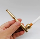 Новый чистый медный двойной с двойным использованием одноразовый дымовой стержень съемный съемный стержень с чистой медной засухой колят колят