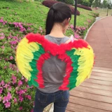 Цветовые перья для перьев крыла взрослых детей ходьбы, ходьба, модель автомобиля, модель модели.