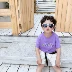 Quần áo trẻ em Komori Phiên bản tiếng Hàn của áo ngắn tay 2019 hè mới nam bé ngoại quốc áo thun cotton hoang dã - Áo thun Áo thun