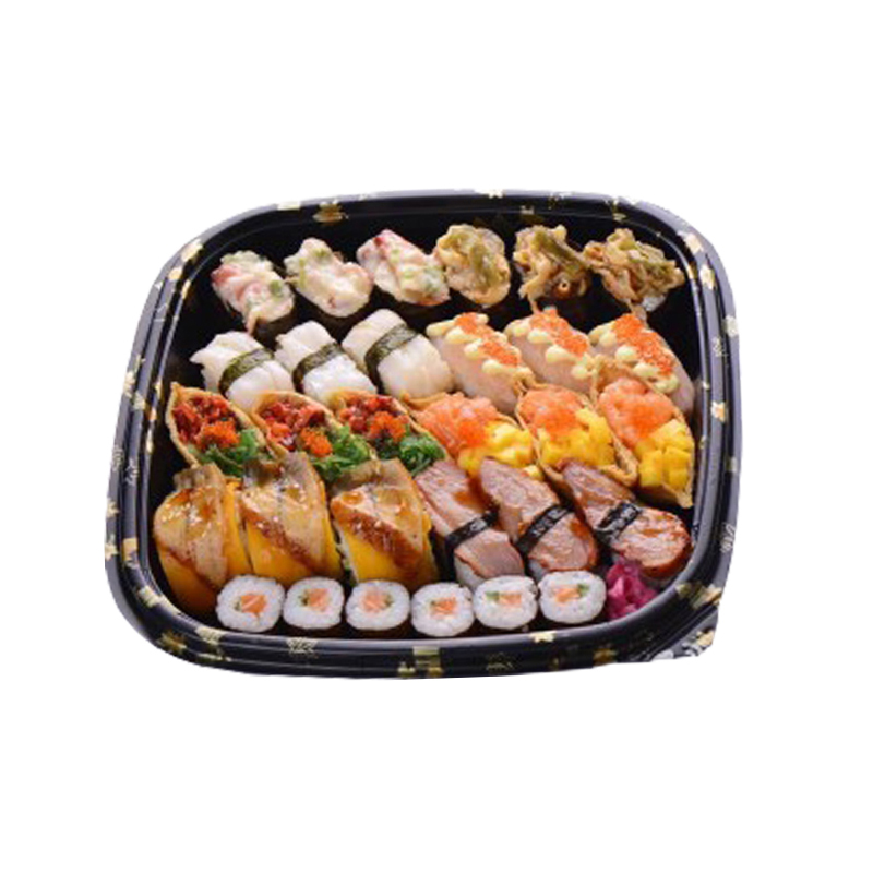 25 42 27 Cm Printed Square Dish Unqualified Sushi Carton Jigsaw Carton Disposable Square Sushi Packing Box 25 Bags From Best Taobao Agent Taobao International International Ecommerce Newbecca Com